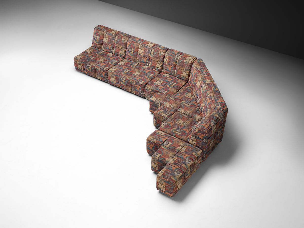 Hans Hopfer for Neue Wiener Werkstätte 'Castell' Sectional Sofa Seating Morentz