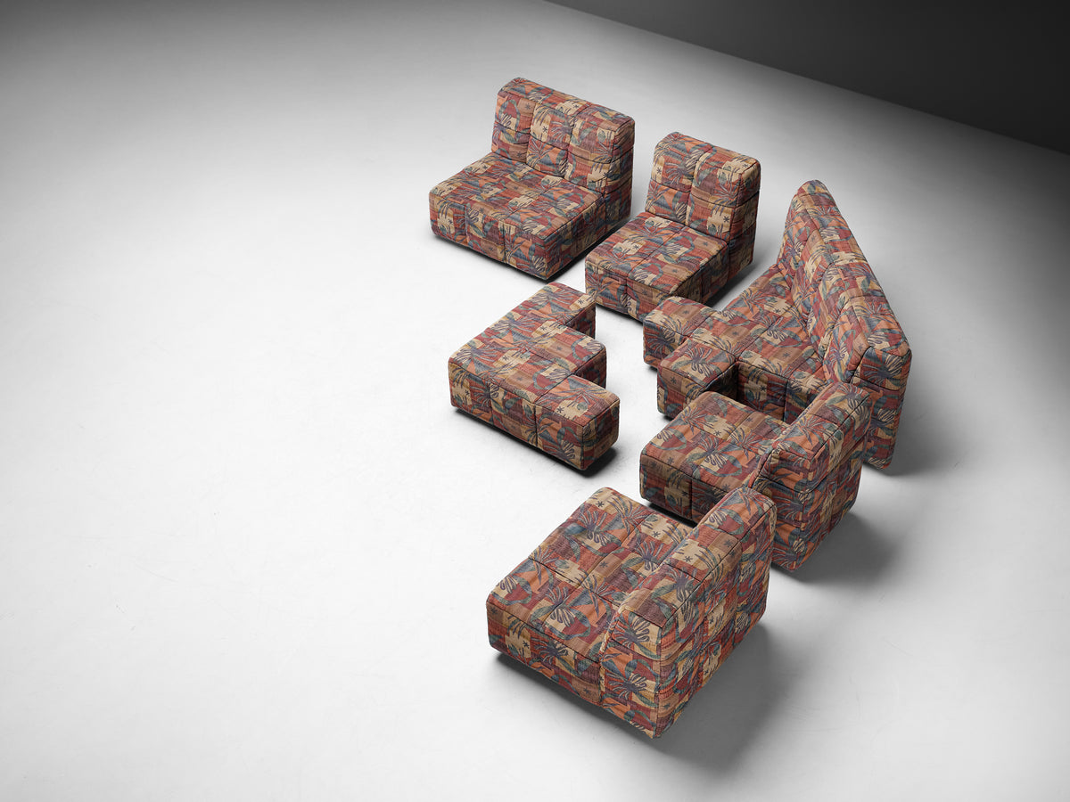 Hans Hopfer for Neue Wiener Werkstätte 'Castell' Sectional Sofa Seating Morentz