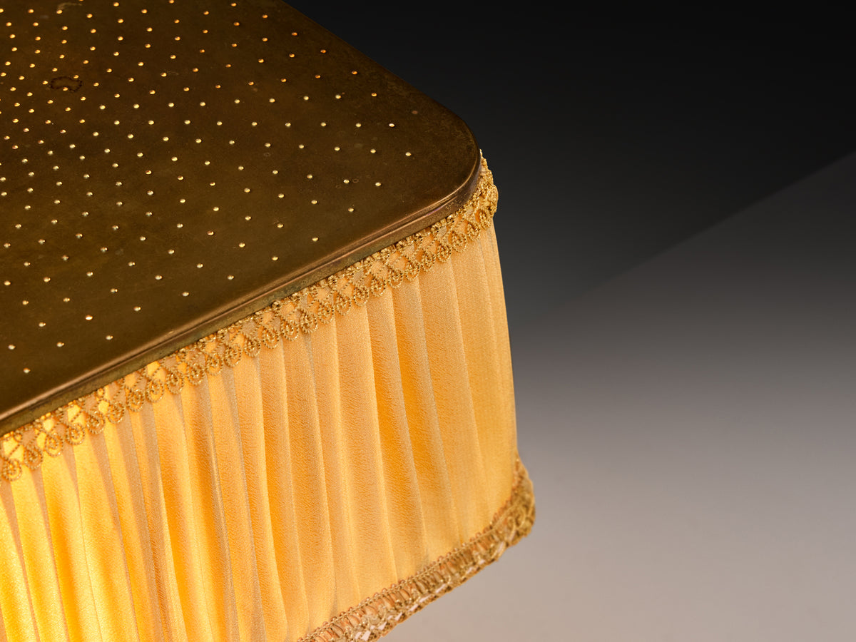 Paavo Tynell for Taito Oy '5066' Table Lamp in Perforated Brass Lighting Morentz