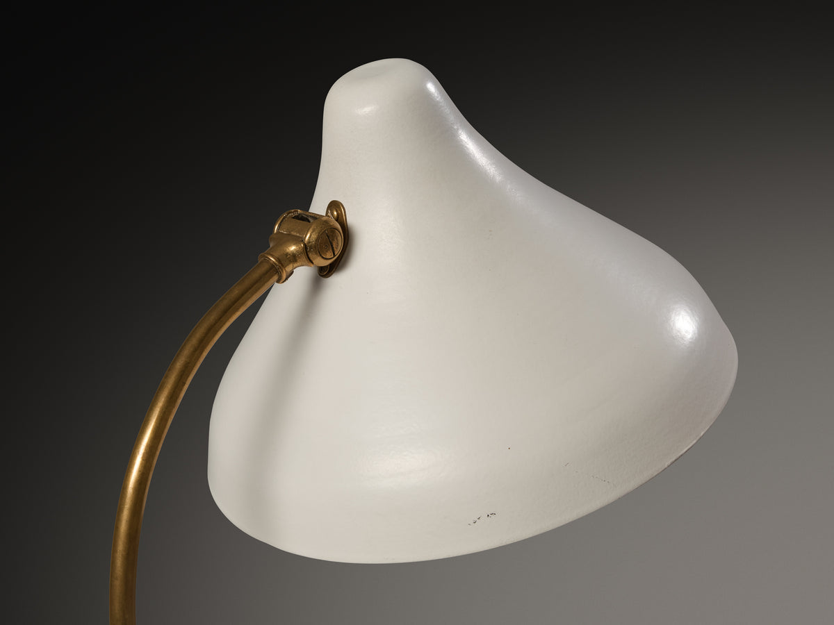 EWA Swedish Table Lamp in Steel and Brass Lighting Morentz