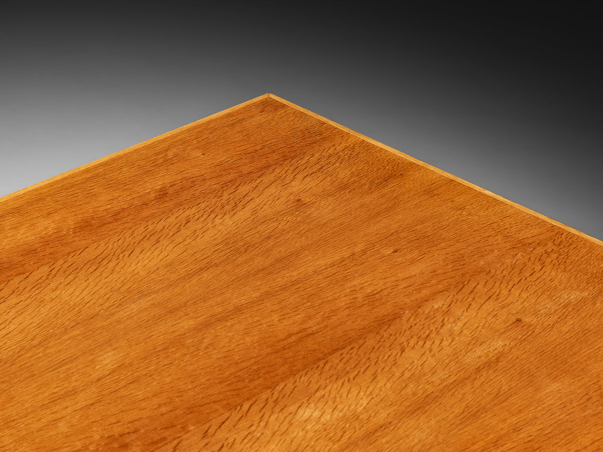 Mart Stam for Pastoe Mid-Century Extendable Dining Table in Oak