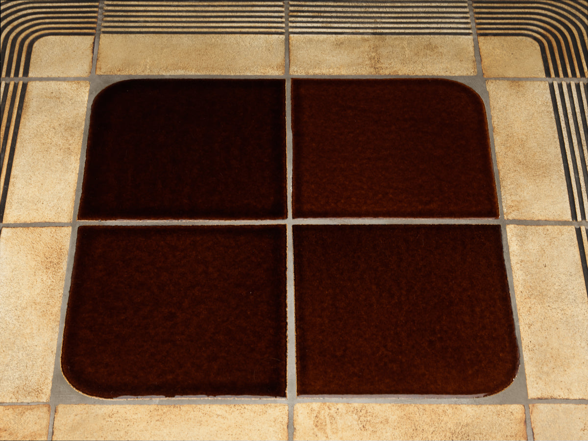 Roger Capron Pair of Coffee Tables 'Mambo' with Ceramic Tiles Tables Morentz