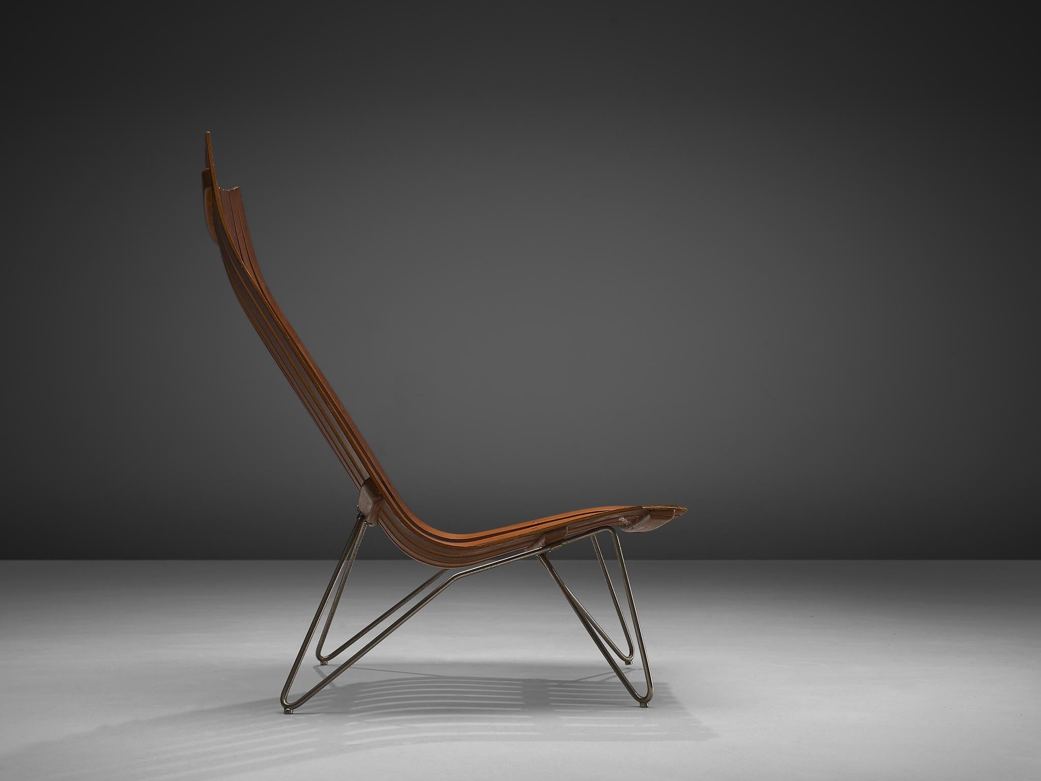 Hans Brattrud 'Scandia' Lounge Chair in Teak