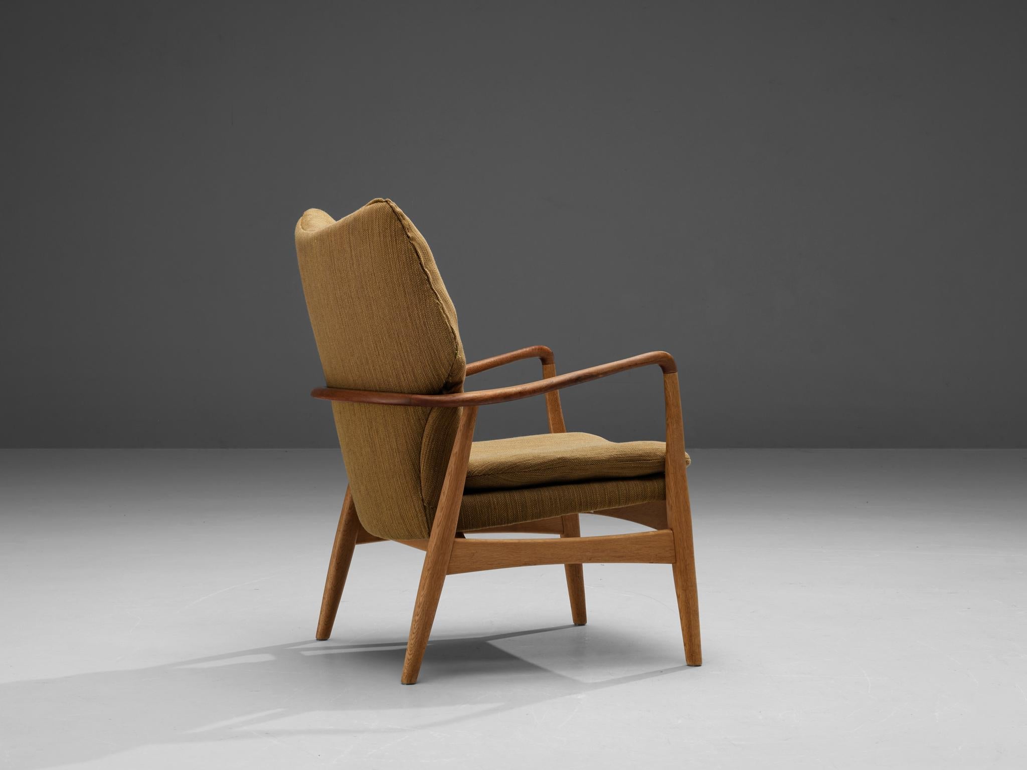 Aksel Bender Madsen for Bovenkamp Lounge Chair in Oak and Teak