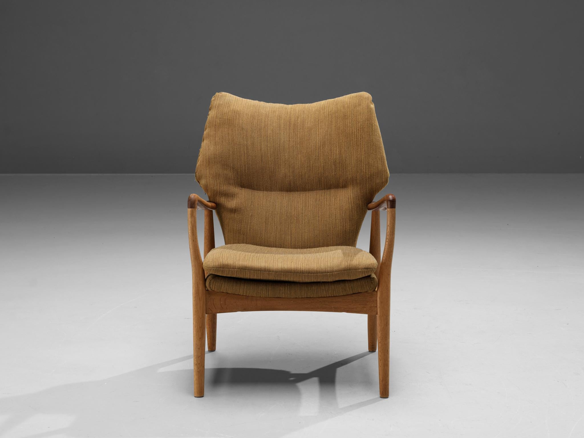 Aksel Bender Madsen for Bovenkamp Lounge Chair in Oak and Teak
