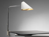 S. Björklund and L. Gustafsson Swedish "Delux" Desk Lamp in Chromed Steel