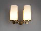 Rolf Graae Wall Lights in Opal Glass and Brass