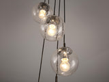 RAAK Pendant Lamp with Five 'Bubble' Spheres in Glass