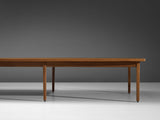Large Danish Conference or Dining Table in Teak 16 feet