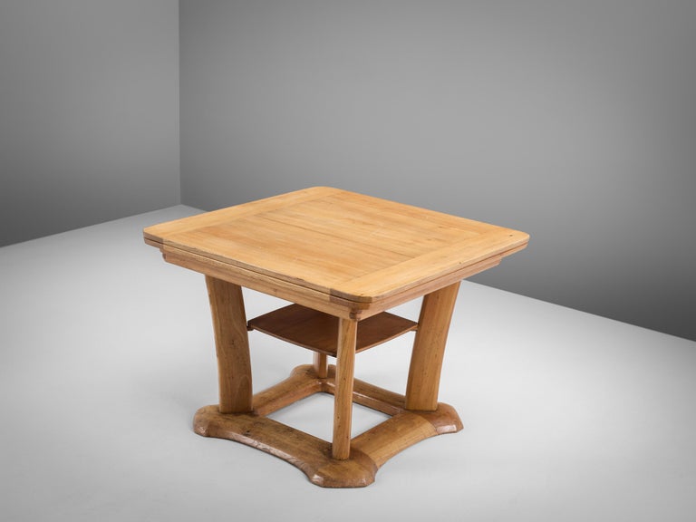 Franz Xaver Sproll Extendable Dining Table in Elm