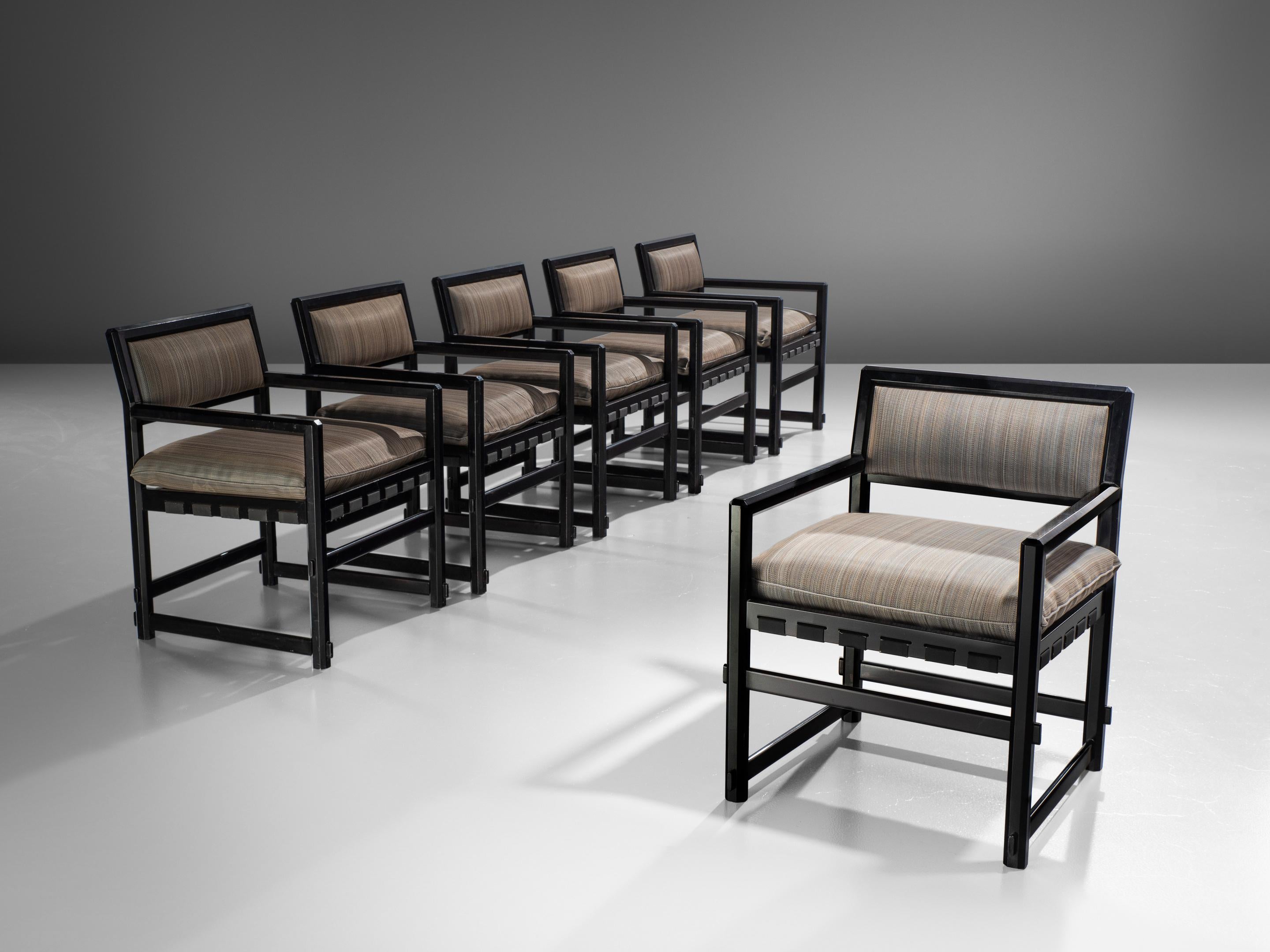 Edward Wormley for Mobilier Universel Set of Six Dining Chairs