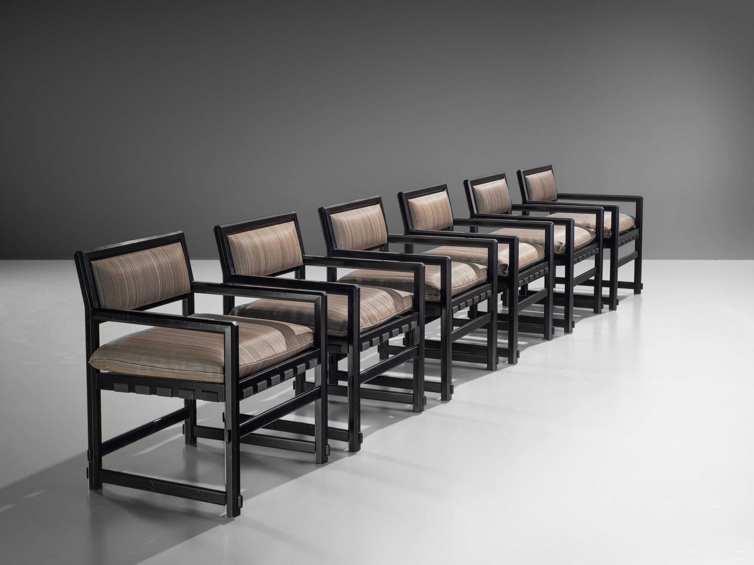 Edward Wormley for Mobilier Universel Set of Six Dining Chairs