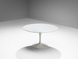 Eero Saarinen for Knoll 'Tulip' Dining Table with Carrara Marble Top