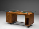 Pietro Lingeri Desk in Briar Root Veneer