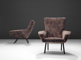 Augusto Magnaghi and Mario Terzaghi Pair of Lounge Chairs