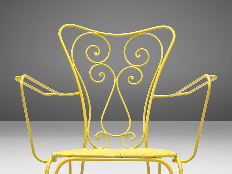 Terra Rosa Yellow Patio Outdoor Chair