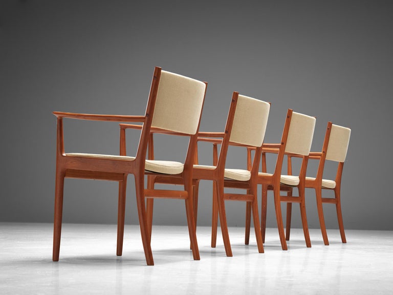 Kai Lyngfeldt Larsen Set of Four Dining Chairs in Teak