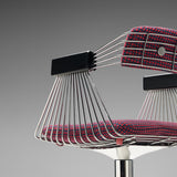 Rudi Verelst Set of Six 'Delta' Chairs in Chrome