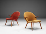 Svend Aage Eriksen ‘Penguin’ Easy Chairs in Teak