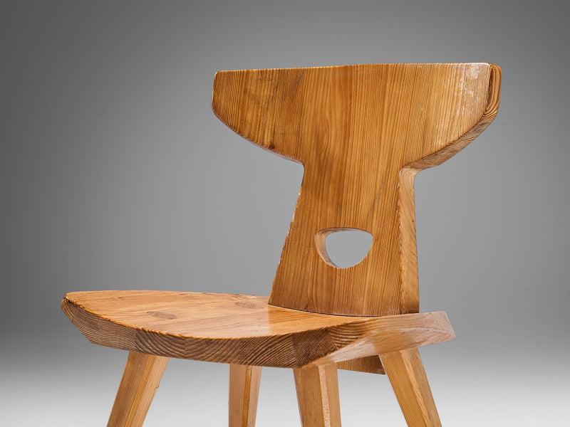 Jacob Kielland-Brandt Dining Chair in Solid Pine