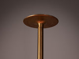 Ignazio Gardella for Azucena 'Arenzano' Floor Lamp in Brass & Opaline Glass