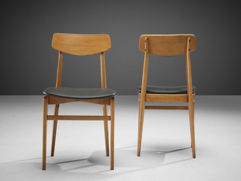 Danish Set of Twelve Danish Sculptural Chairs
