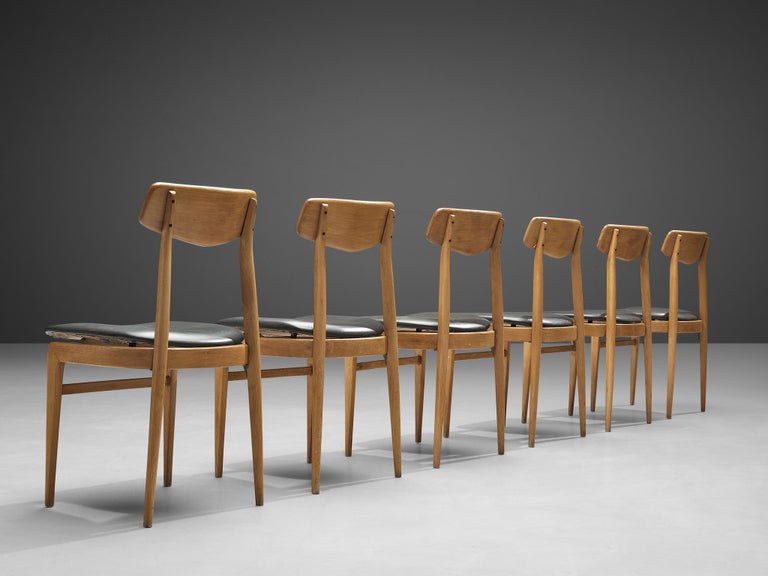 Danish Set of Twelve Danish Sculptural Chairs