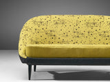 Theo Ruth for Artifort Sofa in Yellow and Black Upholstery