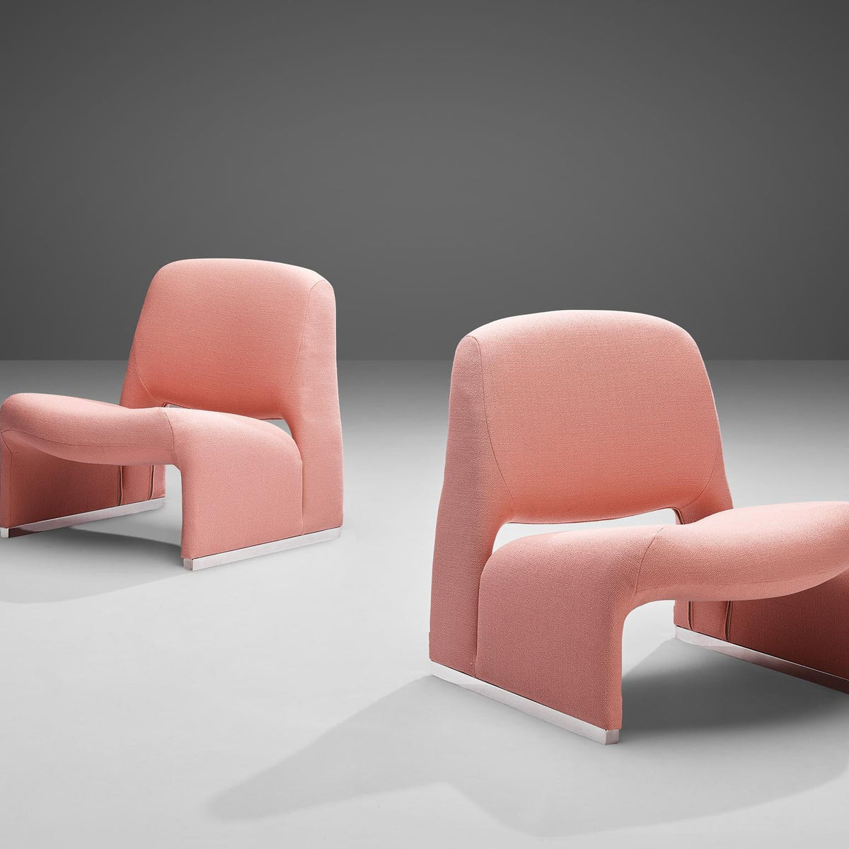 SNT198 ALKY チェア Giancarlo Piretti ブラウン（Alky chair by 