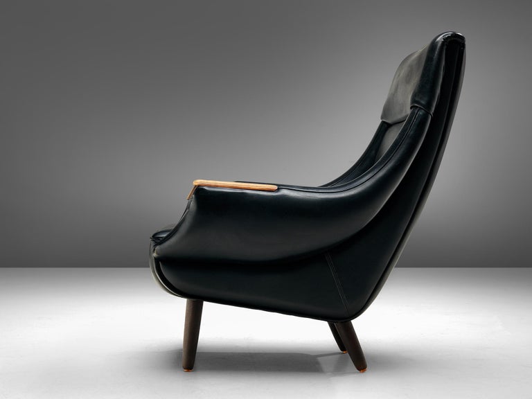 Danish Customizable Lounge Chair by H.W. Klein