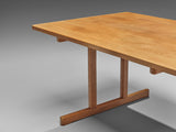 Børge Mogensen Dining or Writing Table in Solid Oak