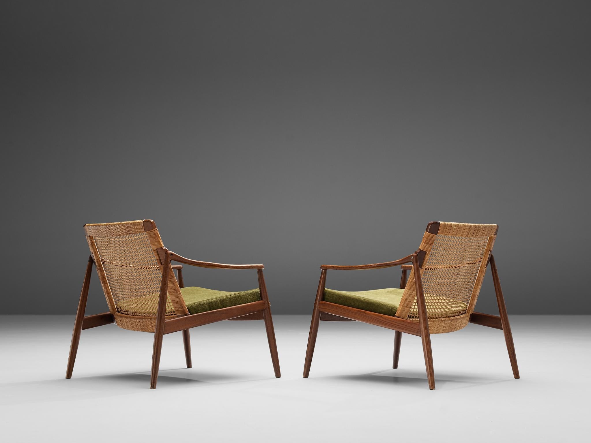 Hartmut Lohmeyer for Wilkhahn Pair of Lounge Chairs
