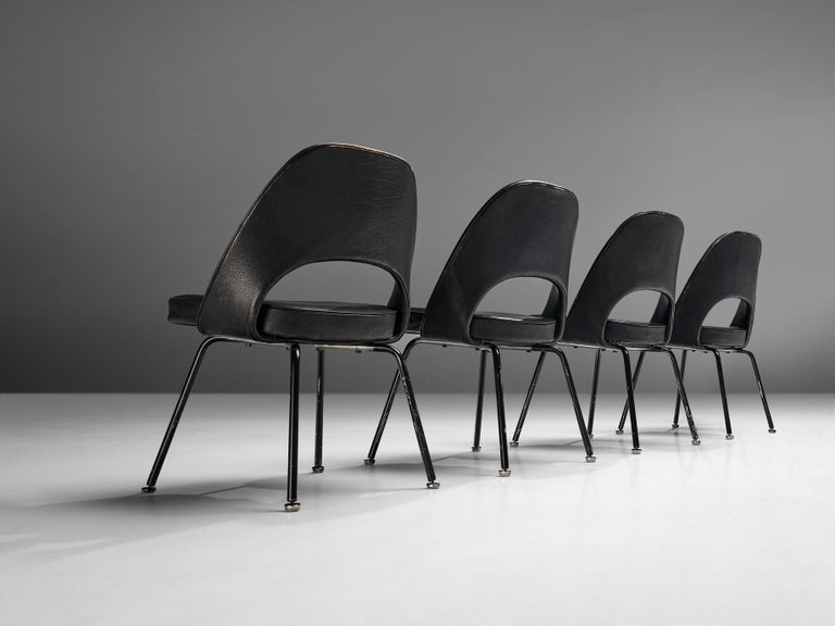 Set of Four Eero Saarinen for Knoll International Dining Chairs