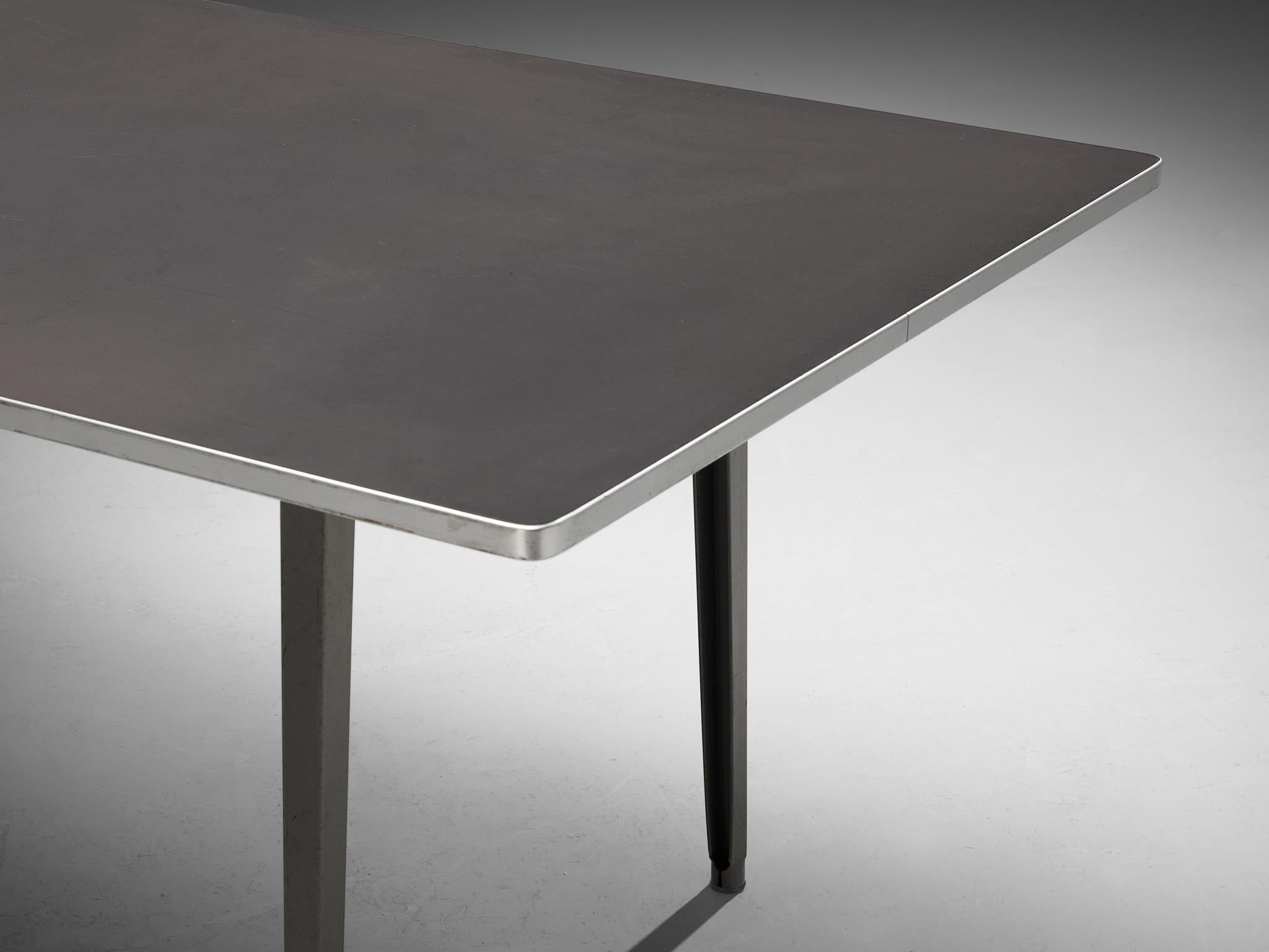 Friso Kramer for Ahrend De Cirkel Dining Table or Desk in Grey