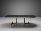 Large Danish Dining Table in Solid Teak