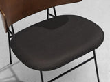 Ib Kofod-Larsen 'Penguin' Dining Chairs in Mahogany Plywood
