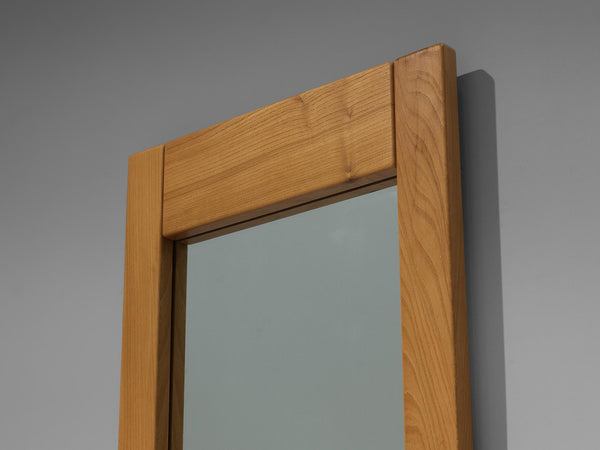 Maison Regain Rectangular Mirror with Elm Wood Frame