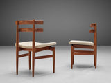 Poul Hundevad Pair of Dining Chairs in Teak