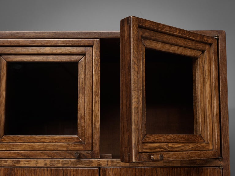 Giuseppe Rivadossi Pair of Cabinets in Oak