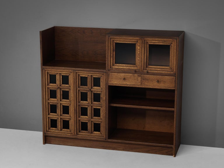 Giuseppe Rivadossi Pair of Cabinets in Oak