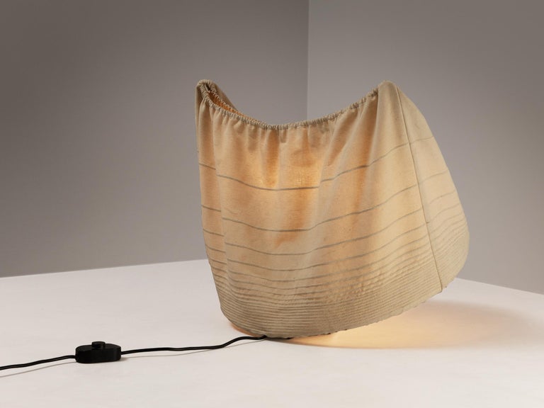 Mario Bellini for Artemide Floor Lamp 'Circo' in Off-White