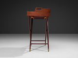 Acton Bjørn Extremely Rare Tray Table in Teak and Brass