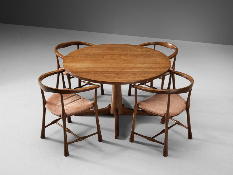 Extremely Rare Jens Harald Quistgaard Dining Table in Oak