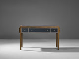 Michel Pigneres Mirrored Console in Metal and Brass