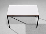 Dutch Modernist Side Table in Metal and Lacquered Wood