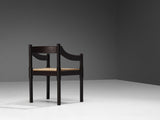 Vico Magistretti Set of Twelve ‘Carimate’ Dining Chairs in Straw