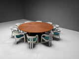 Dining Set with Guido Faleschini Table and Giovanni Battista Bassi Chairs