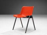 Centro Progetti Tecno Set of Eight Stackable ‘Modus’ Chairs
