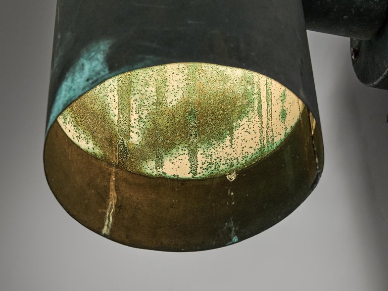 Fagerhult Swedish Wall Lights in Copper