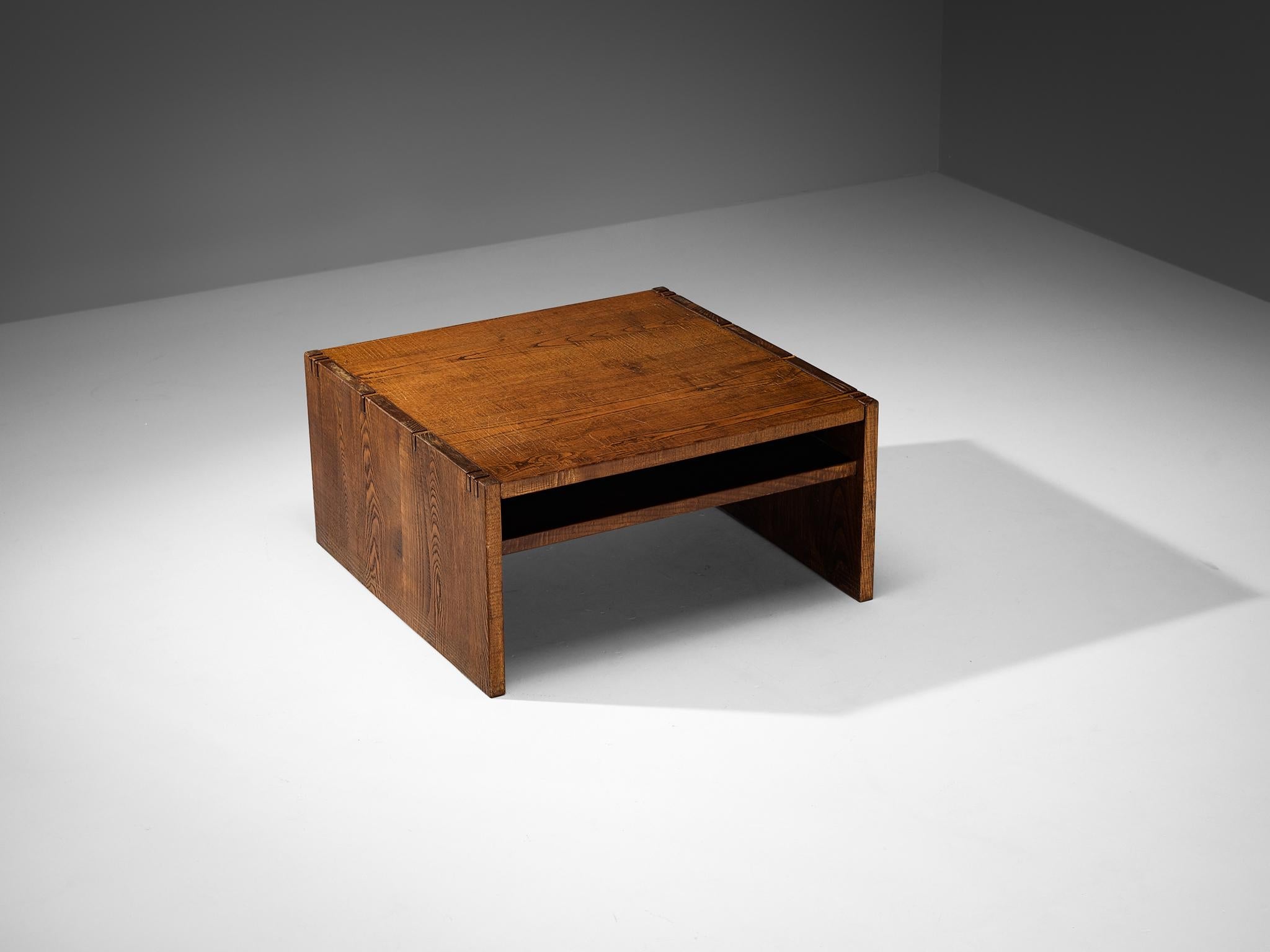 Giuseppe Rivadossi for Officina Rivadossi Coffee Table in Ash